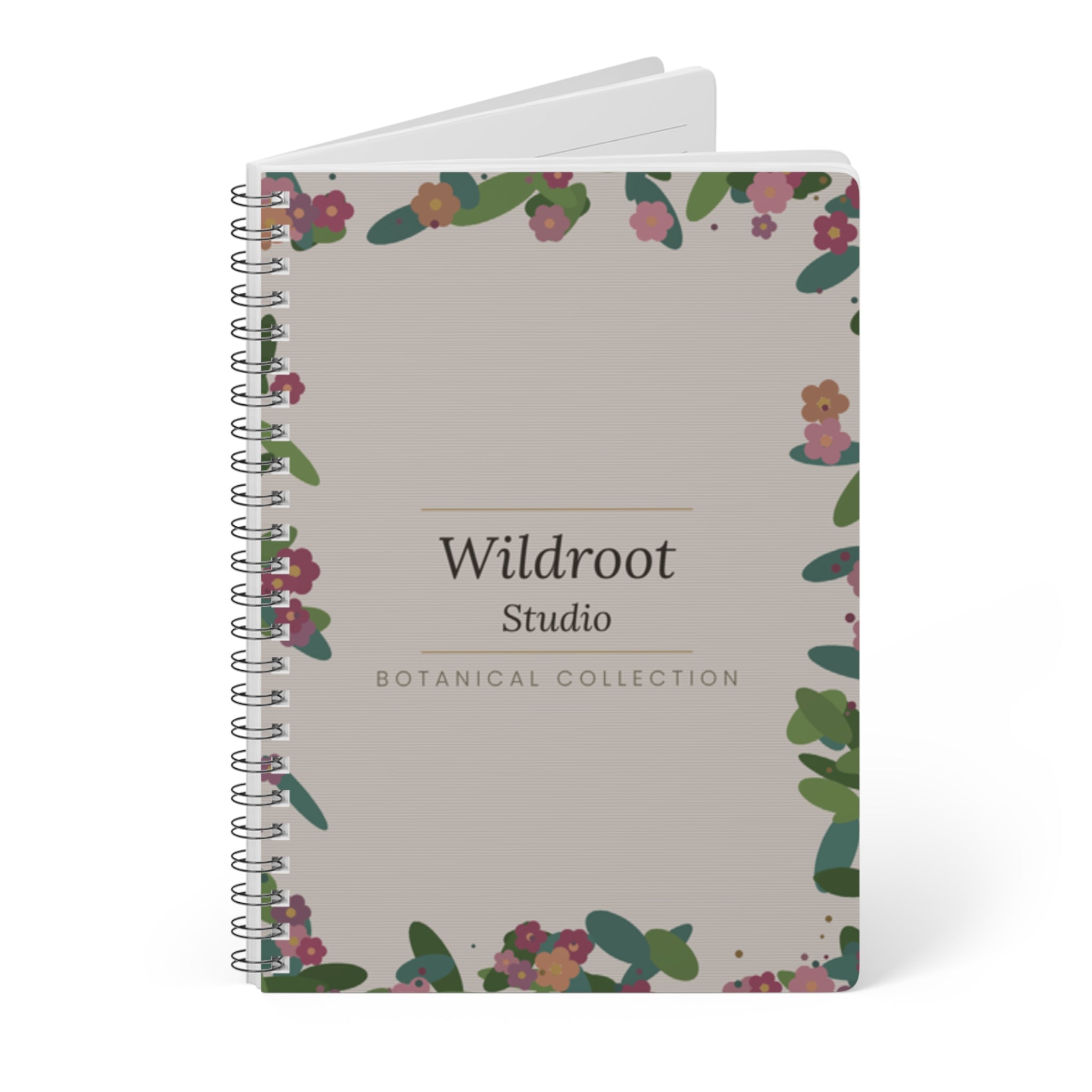 Wildroot Botanical Notebook — Border Collection A5