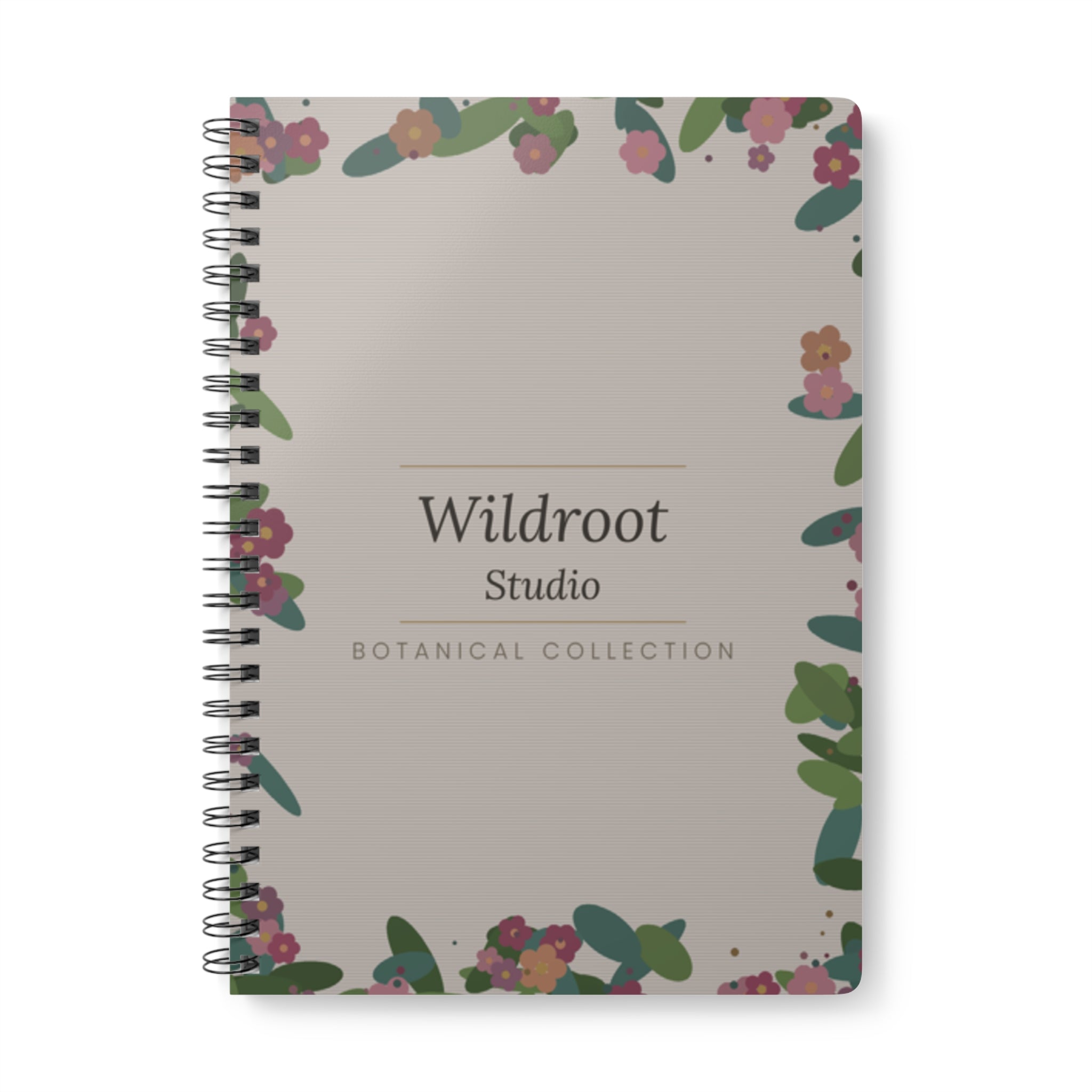 Wildroot Botanical Notebook — Border Collection A5