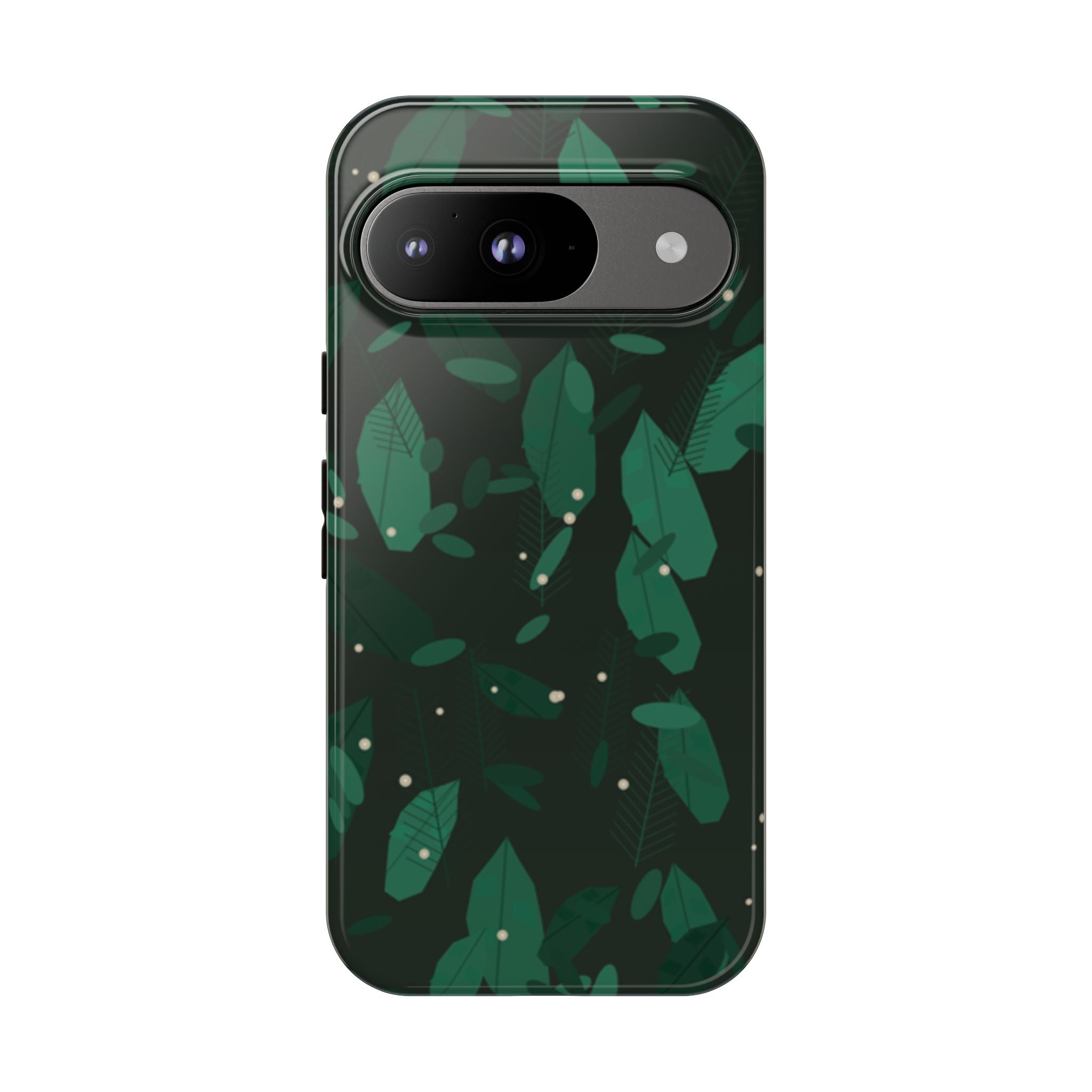 Botanical theme Phone case (dark leaves)